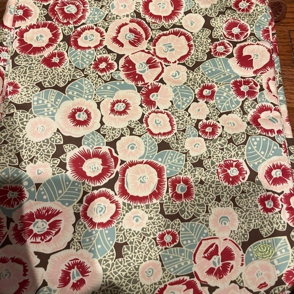 Amy Butler for Kalencom Zipper Computer Portfolio Case 4 Pockets Floral Print - Picture 3 of 7